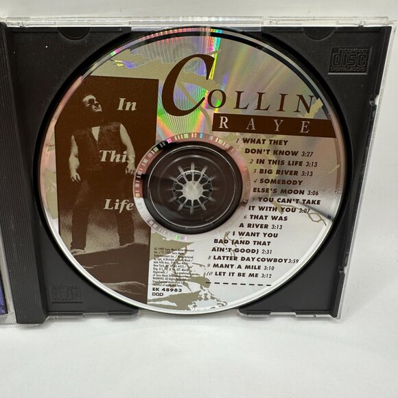 Collin Raye - In This Life CD 1992 Country Music Album Epic Records - Picture 6 of 6